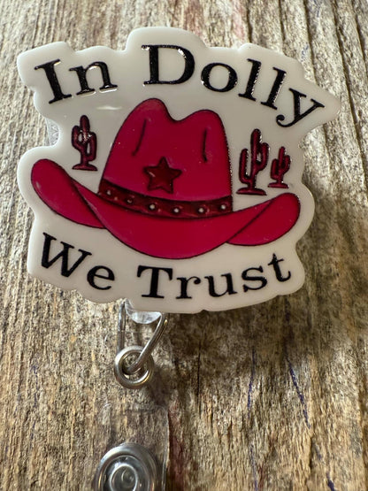 Badge Reel  In Dolly We Trust