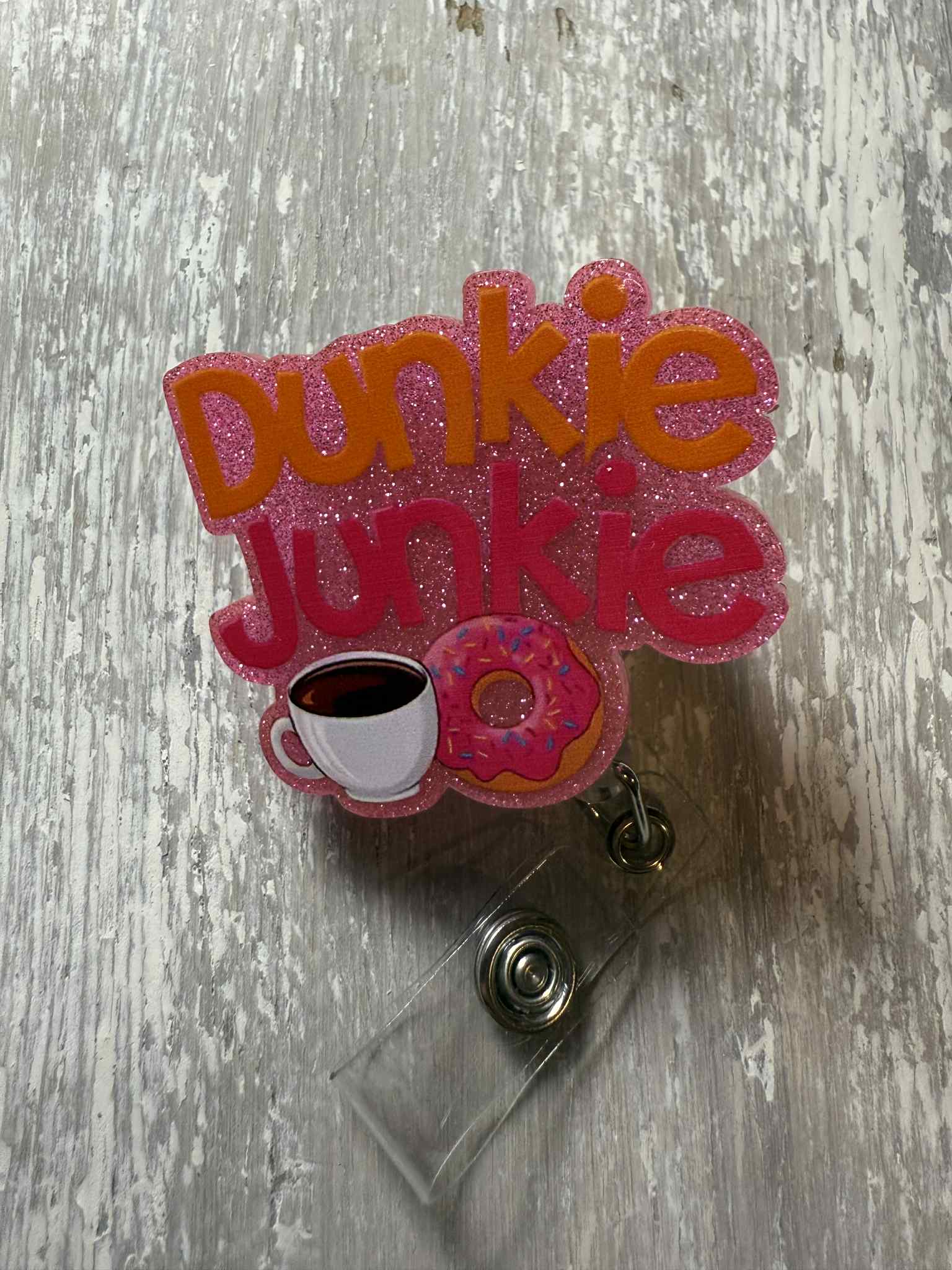 Badge ReeL Dunkie Junkie
